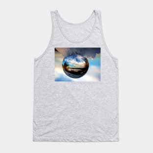 Crystal ball landscape Tank Top